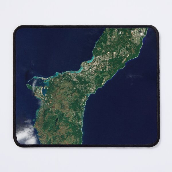 Item preview, Guam Satellite Photograph Map designed and sold by BravuraMedia.