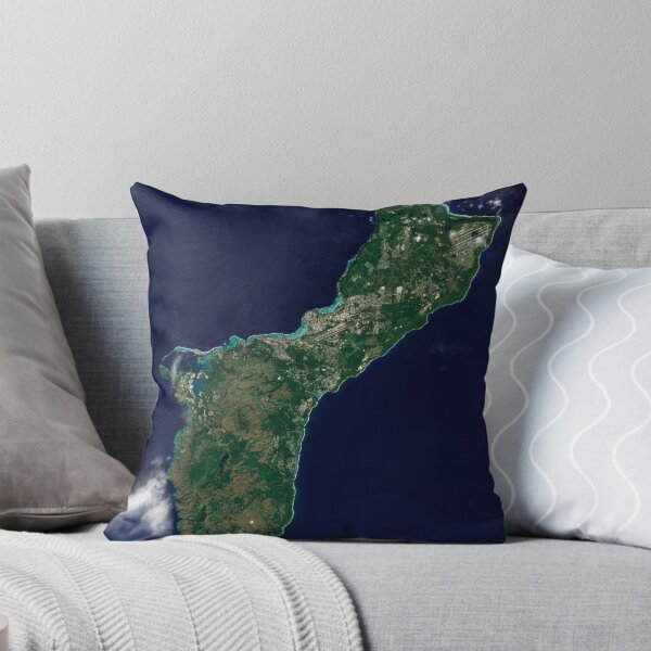 Item preview, Guam Satellite Photograph Map designed and sold by BravuraMedia.
