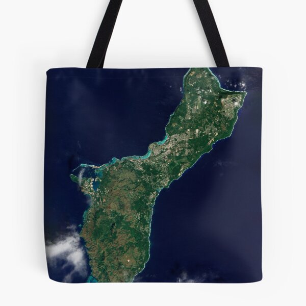 Item preview, Guam Satellite Photograph Map designed and sold by BravuraMedia.