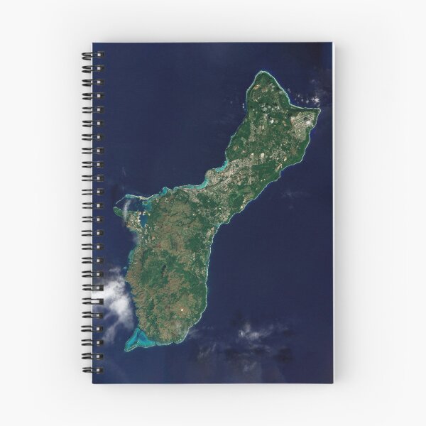 Item preview, Guam Satellite Photograph Map designed and sold by BravuraMedia.