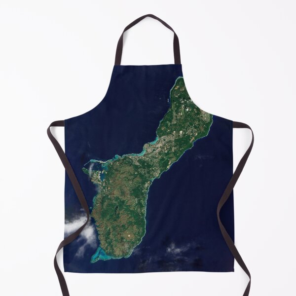 Item preview, Guam Satellite Photograph Map designed and sold by BravuraMedia.