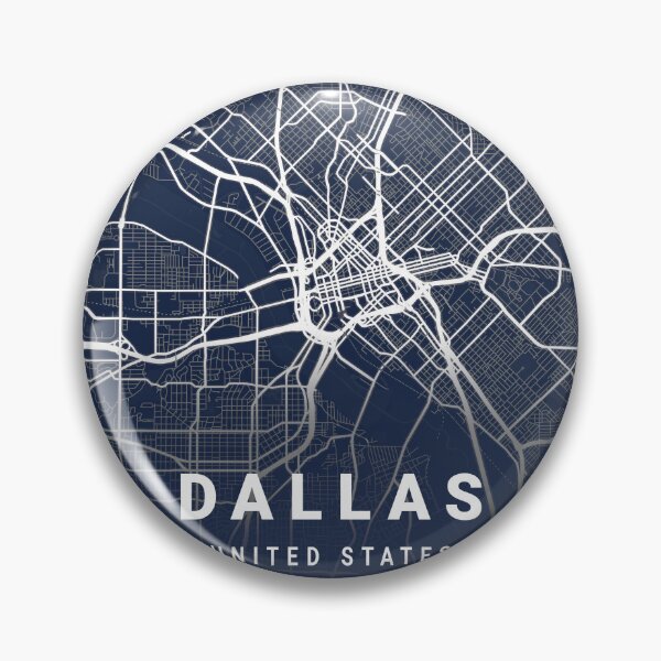 Item preview, Blueprint City Map of Dallas United States designed and sold by More than Myriad.