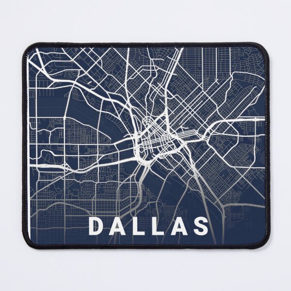Item preview, Blueprint City Map of Dallas United States designed and sold by More than Myriad.