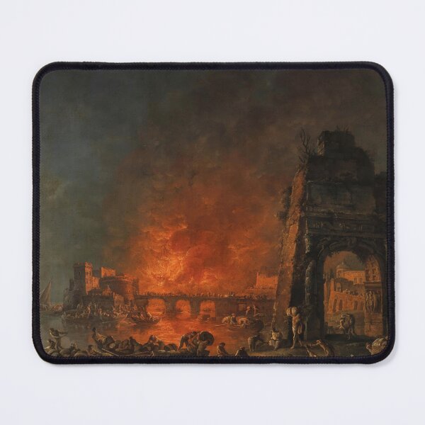 Item preview, Explosion in a Harbour | Carlo Bonavia | 1780 Seascape Art designed and sold by CJET.