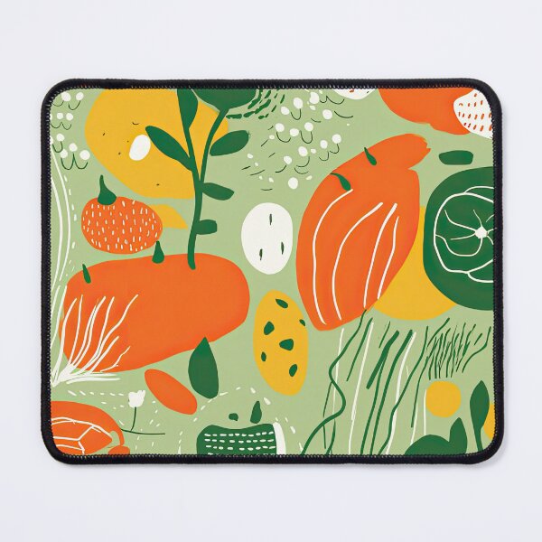 Item preview, Colorful Fresh Vegetables Tomatoes and Carrots Abstract Pattern designed and sold by Wonder Of Light.
