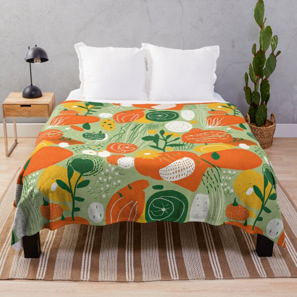 Item preview, Colorful Fresh Vegetables Tomatoes and Carrots Abstract Pattern designed and sold by Wonder Of Light.