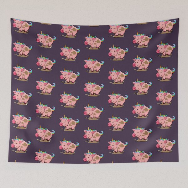 Item preview, Cute magical unicorn pig  designed and sold by Donutlovers.