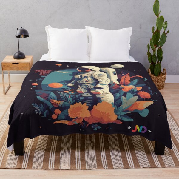 Item preview, Retro Cosmic Wanderlust: Oasis astral en medio de la dicha tropical designed and sold by jooordaaan.