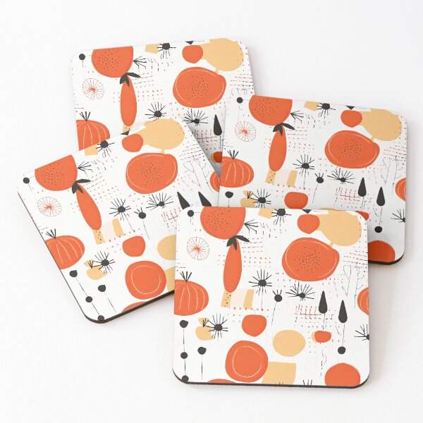 Item preview, Colorful Fresh Vegetables Tomatoes and Carrots Abstract Pattern designed and sold by Wonder Of Light.