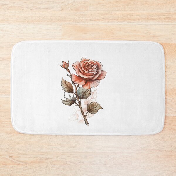 Item preview, Brushstrokes of Beauty: Hand-Painted Rose designed and sold by Krisekk.