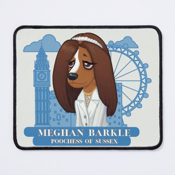 Item preview, Meghan Barkle Poochess of Sussex designed and sold by AlpacaSmokes.
