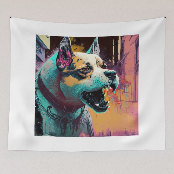 Item preview, Beware of the fierce dog designed and sold by Skull Rhiz.