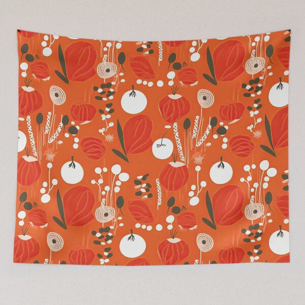 Item preview, Colorful Fresh Vegetables Tomatoes and Carrots Abstract Pattern designed and sold by Wonder Of Light.
