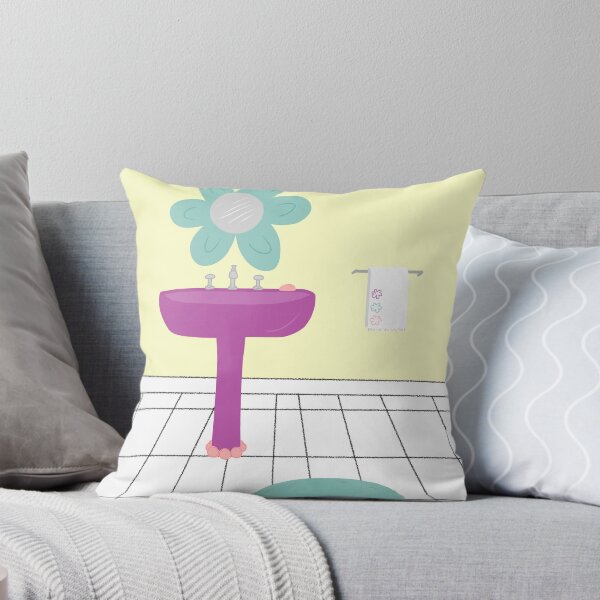 Artikelvorschau, Badezimmer-Waschtisch im Retro-Stil entworfen und verkauft von TheSmileStudio.