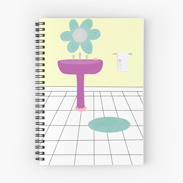 Item preview, Retro bathroom vanity designed and sold by TheSmileStudio.