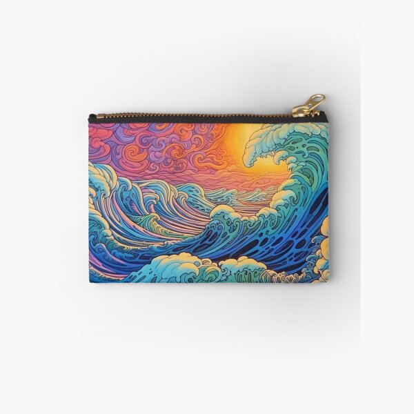 Item preview, Abstract Ocean Waves Pattern designed and sold by Desfix.