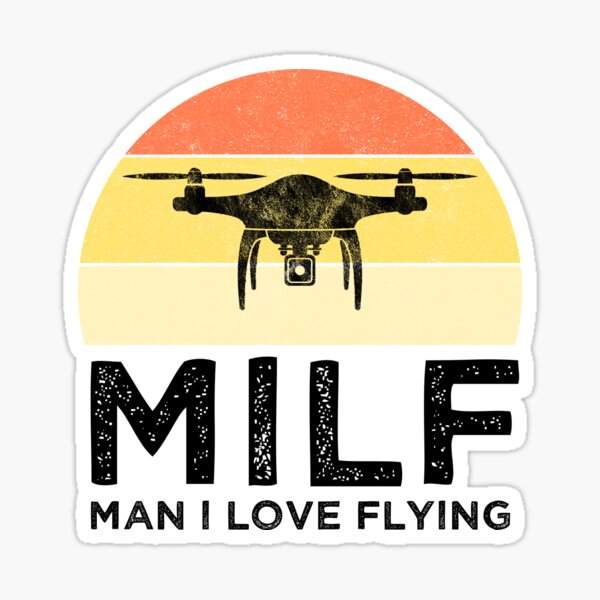 Item preview, MILF Man I Love Flying designed and sold by Cat Lady Designs.
