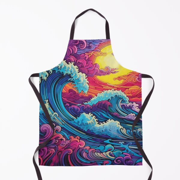 Item preview, Abstract Ocean Waves Pattern designed and sold by Desfix.