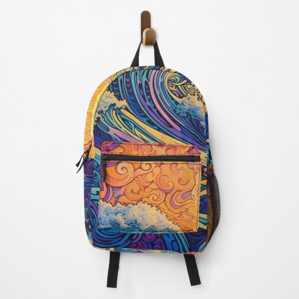 Item preview, Abstract Ocean Waves Pattern designed and sold by Desfix.