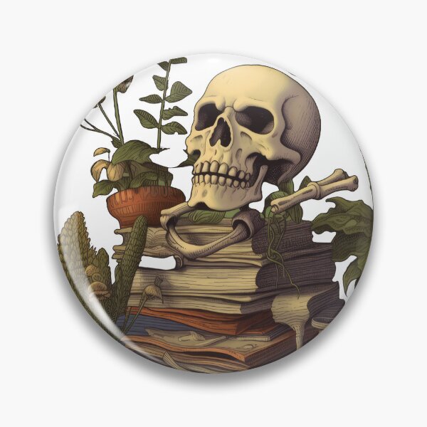 Item preview, Bones and flowers (Nature Morte) designed and sold by SpicyGraphicArt.