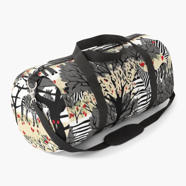 Item preview, Colorful Animals Zebras and Trees Abstract Pattern designed and sold by Wonder Of Light.