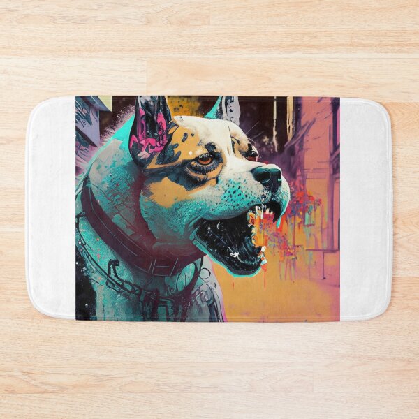 Item preview, Beware of the fierce dog designed and sold by Skull Rhiz.