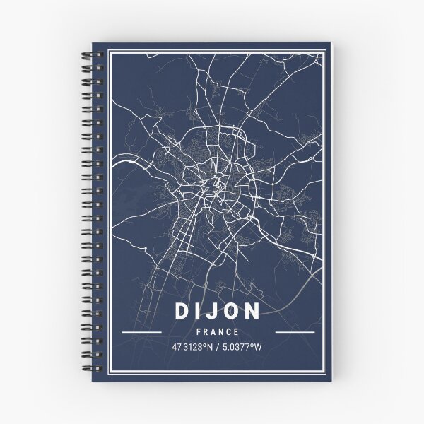 Item preview, Blueprint City Map of Dijon France designed and sold by More than Myriad.