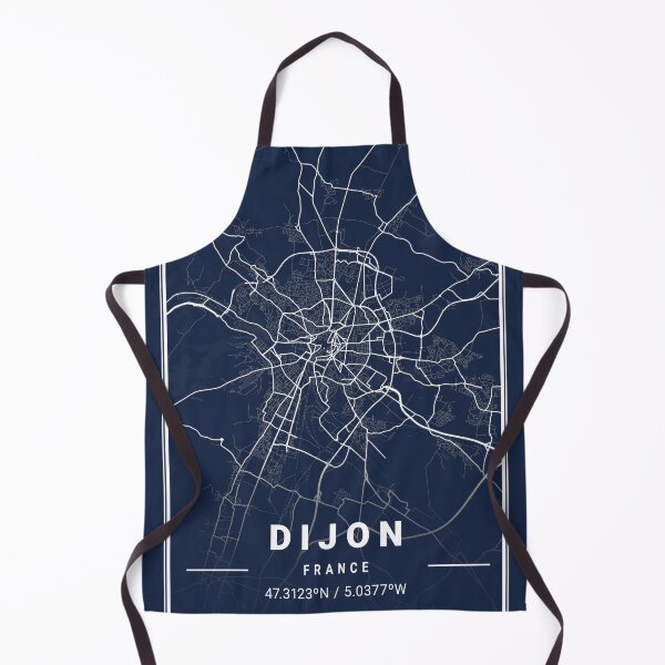 Item preview, Blueprint City Map of Dijon France designed and sold by More than Myriad.