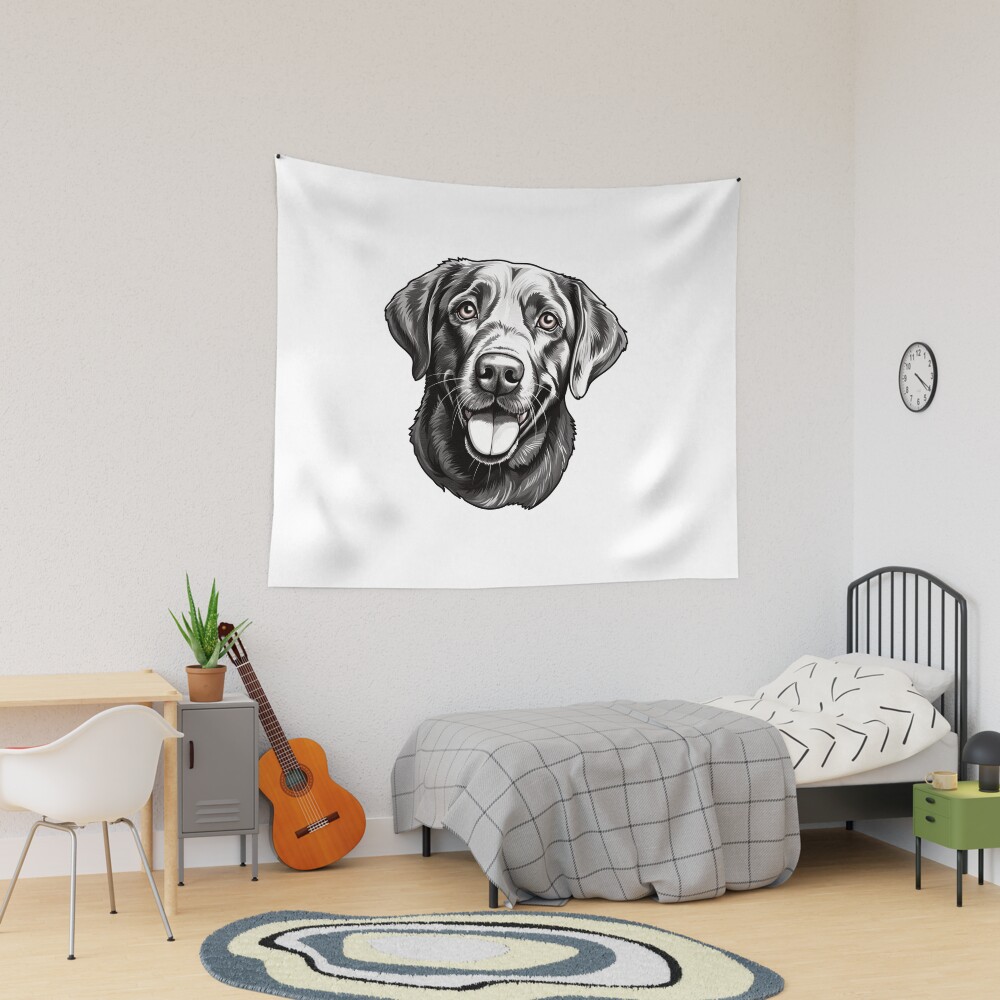 Vista previa del artículo con la obra «Tela decorativa», diseñado y vendido por LabelLover.
