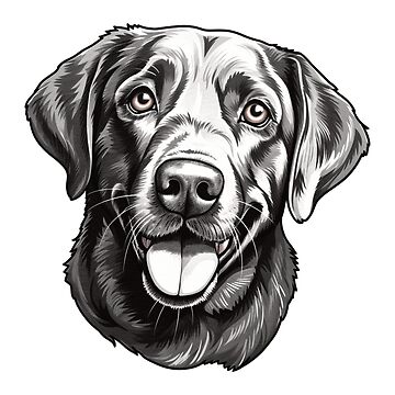 Imagen de la obra cute labrador retriever puppy de LabelLover