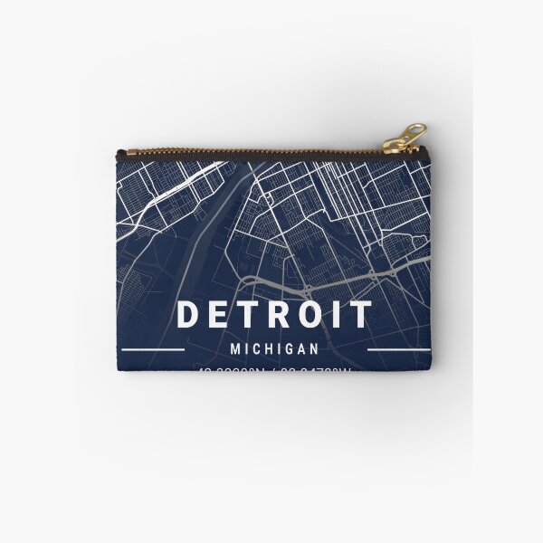 Item preview, City Map of Detroit Michigan United States designed and sold by More than Myriad.