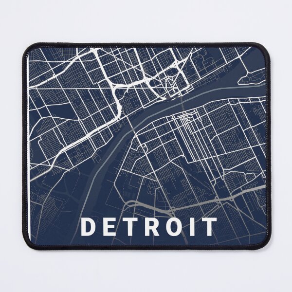 Item preview, City Map of Detroit Michigan United States designed and sold by More than Myriad.
