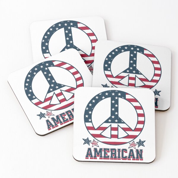 Item preview, Red White and Blue, American Peace Sign   designed and sold by PatriciaReyes.