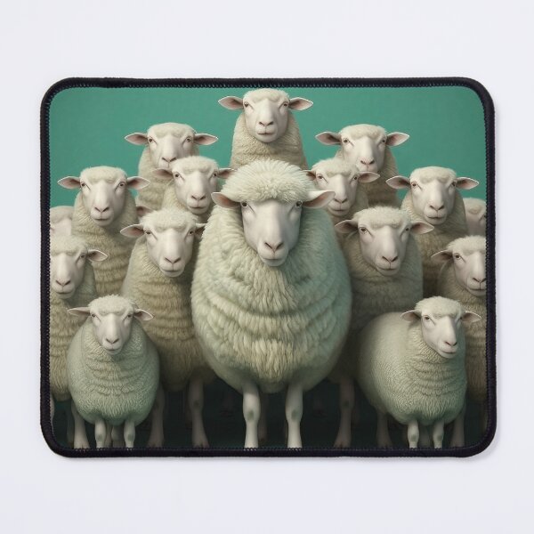 Item preview, A Flock of Sheep designed and sold by libanmax.
