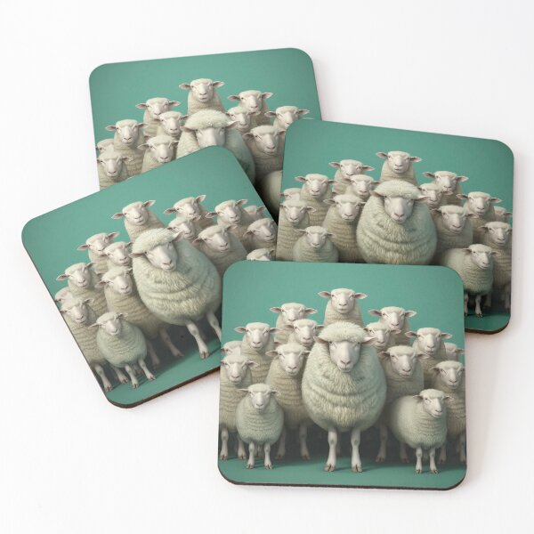 Item preview, A Flock of Sheep designed and sold by libanmax.