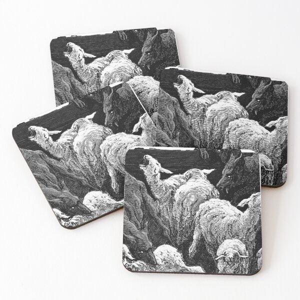 Item preview, sheeps & wolf designed and sold by MathieuClerc.