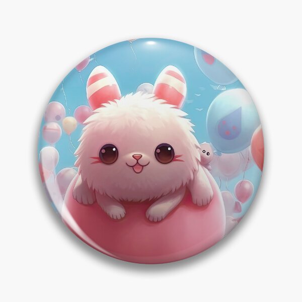 Item preview, Pink peluche on balloon designed and sold by libanmax.