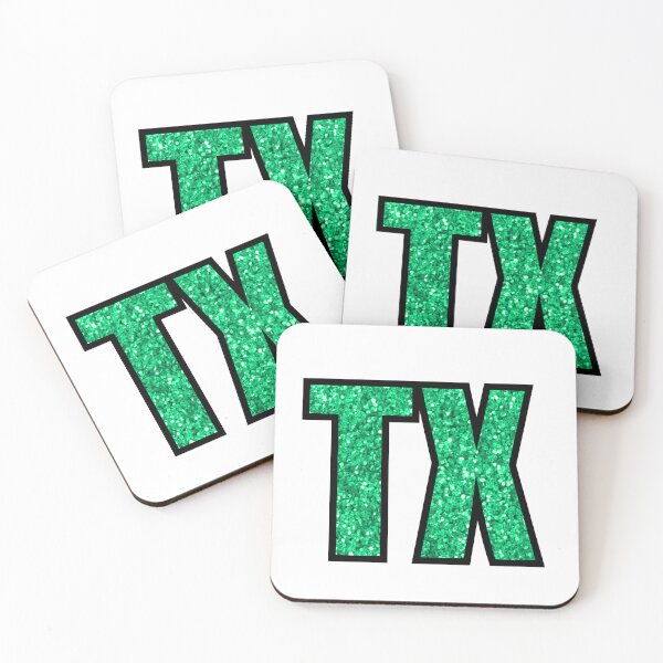 Item preview, green glitter tx designed and sold by mtayzart.