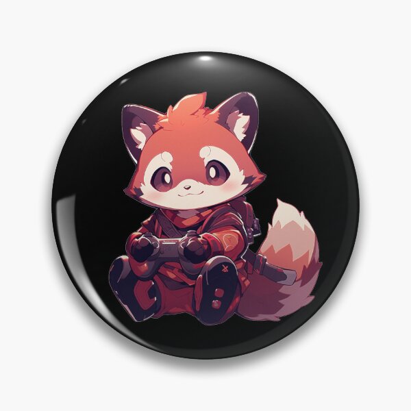 Item preview, Cute red panda gamer designed and sold by Wojciech Wolan.