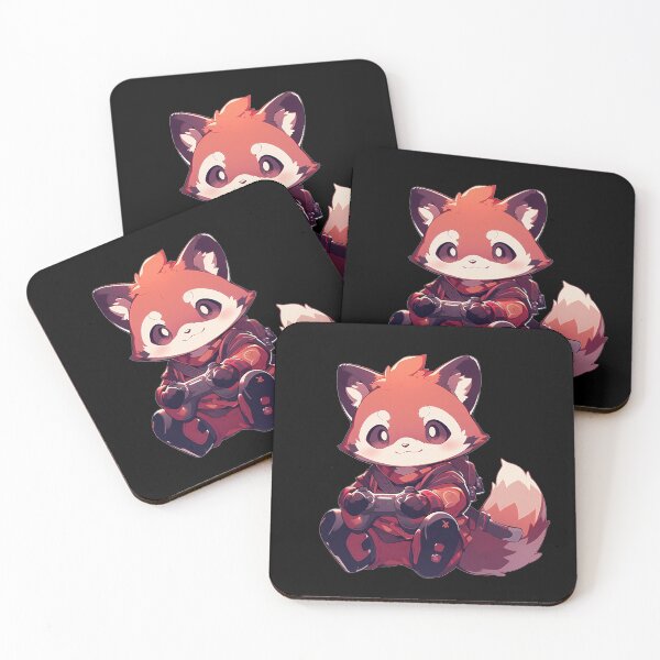 Item preview, Cute red panda gamer designed and sold by Wojciech Wolan.