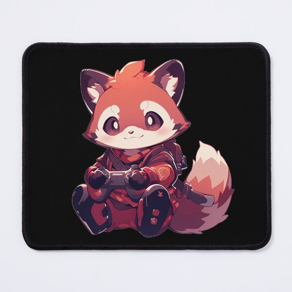 Item preview, Cute red panda gamer designed and sold by Wojciech Wolan.