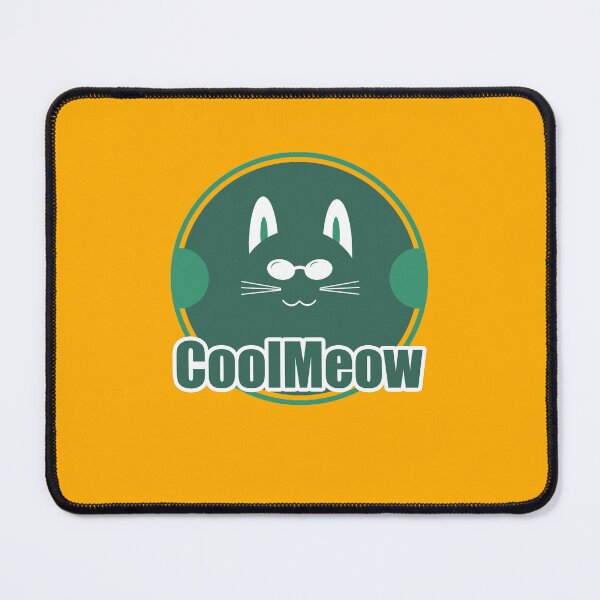 Item preview, BIG CAT WITH GLASSES COOLMEOW designed and sold by csalvati77.