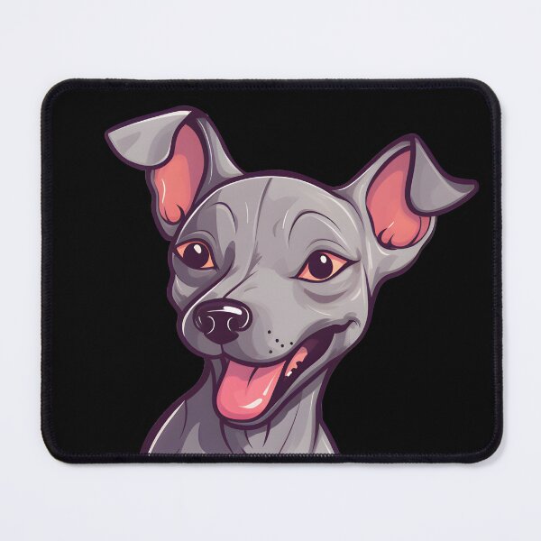 Item preview, Happy American Hairless Terrier. designed and sold by FluffyCute.