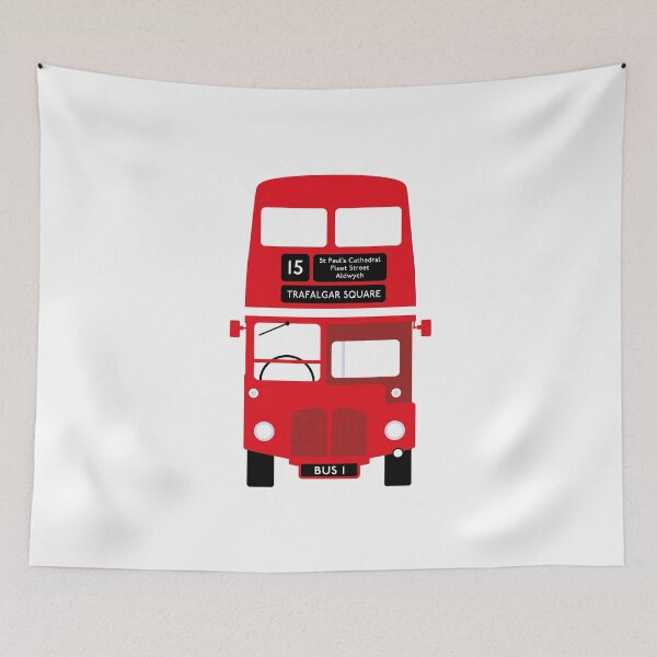 Item preview, London Red Bus designed and sold by Susie Huson.