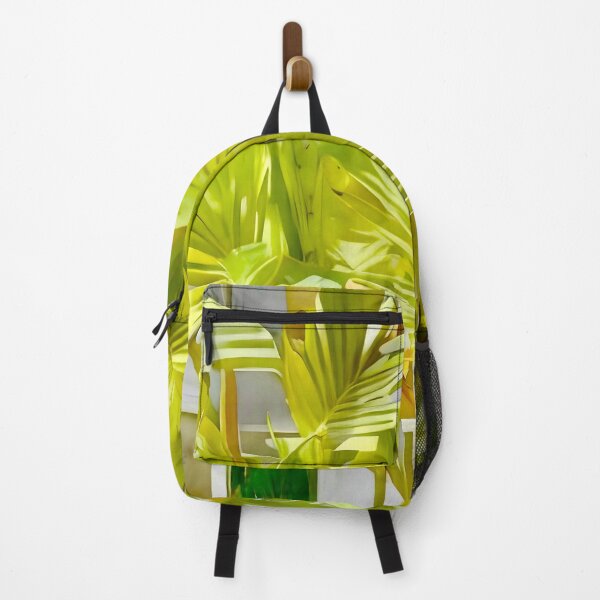 Item preview, Palm Leaves with Green Bottle designed and sold by Dana Roper.
