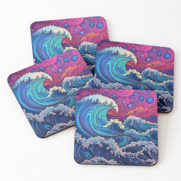 Item preview, Abstract Ocean Waves Pattern designed and sold by Desfix.