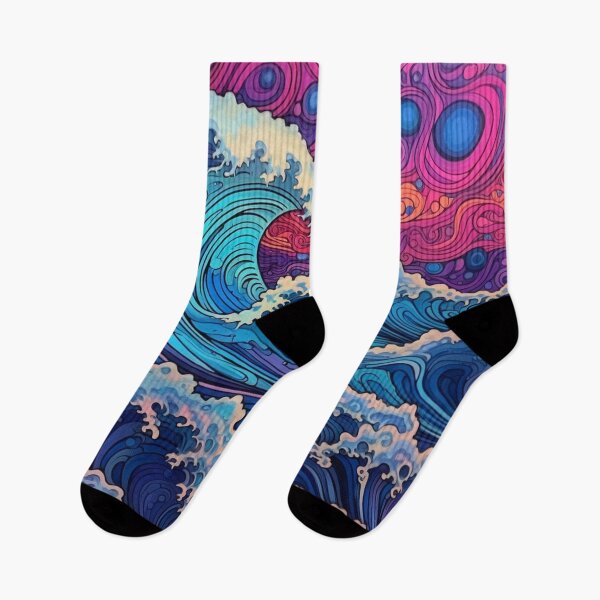 Item preview, Abstract Ocean Waves Pattern designed and sold by Desfix.