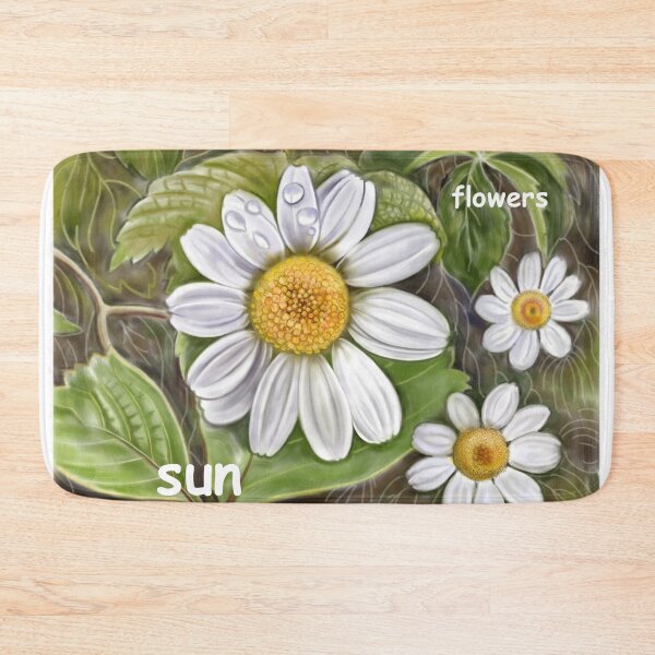 Item preview, Copie de daisies in the meadow designed and sold by bonjourmadame4.