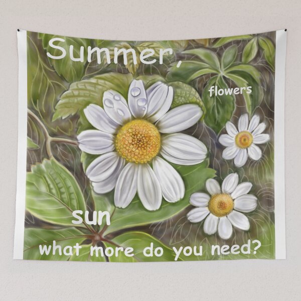 Item preview, Copie de daisies in the meadow designed and sold by bonjourmadame4.