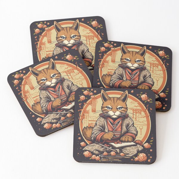 Item preview, Samurai Cat is winning gg designed and sold by G-L-H-F.